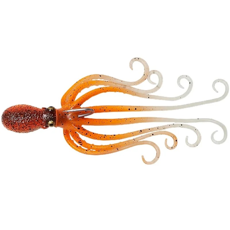 Savage Gear 3D Octopus 20cm 185g Sinking UV Orange/Glow